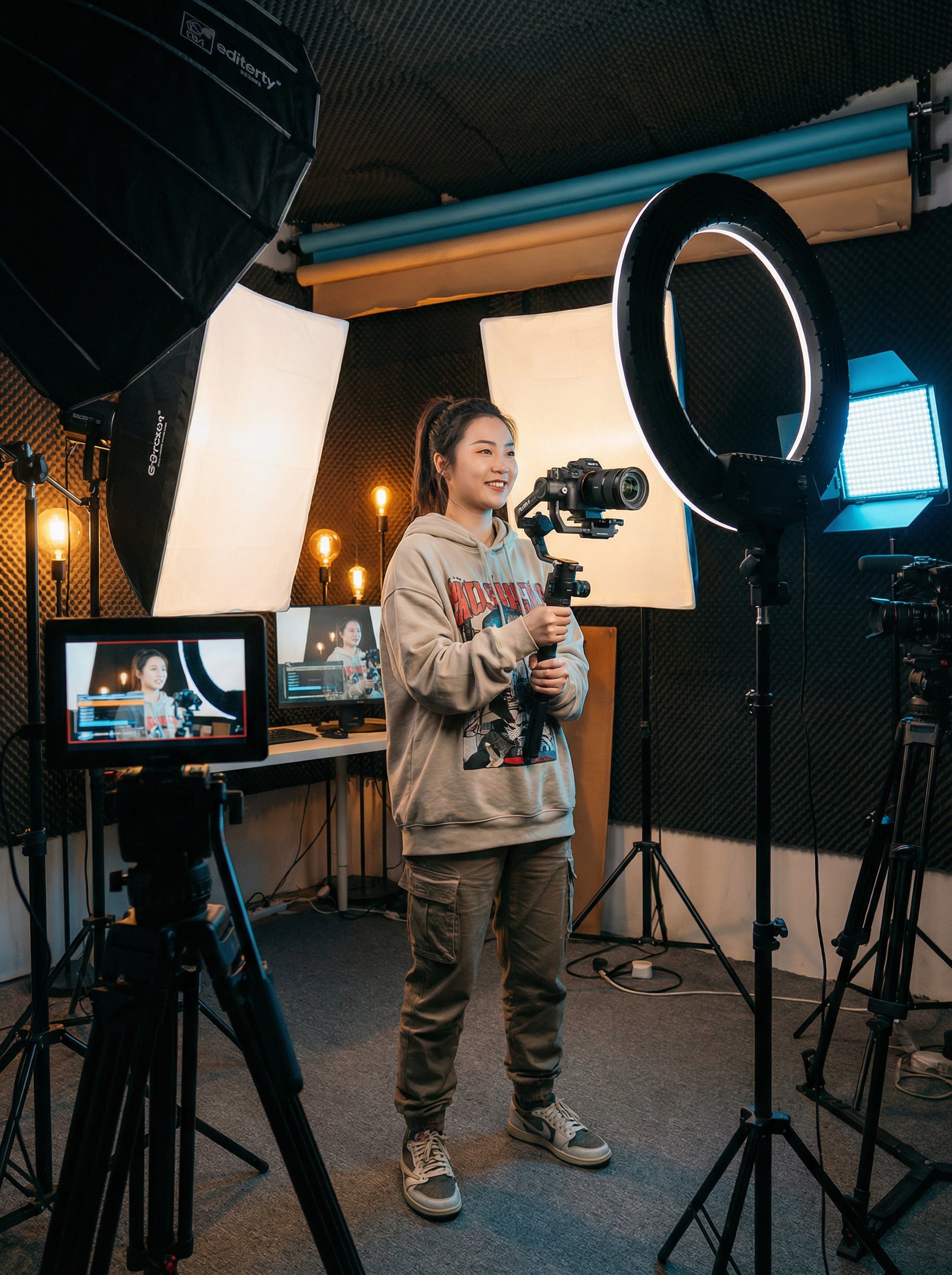 精选探花创作者幕后视频